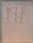 1969 INQUINAMENTO tecnica mista riportata su pannello ligneo cm 116 x 89 collezione privata GALLERIA INQUINAMENTO Paolo Giordani