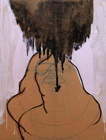 1969 INQUINAMENTO tenica mista riportata su pannello ligneo cm 120 x 89 proprietà dell'Autore Paolo Giordani